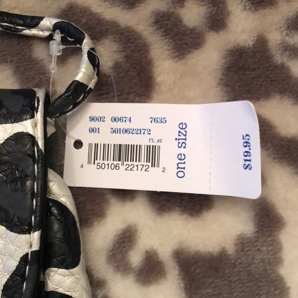 77kids Leopard Crossbody Purse Flap Tassle